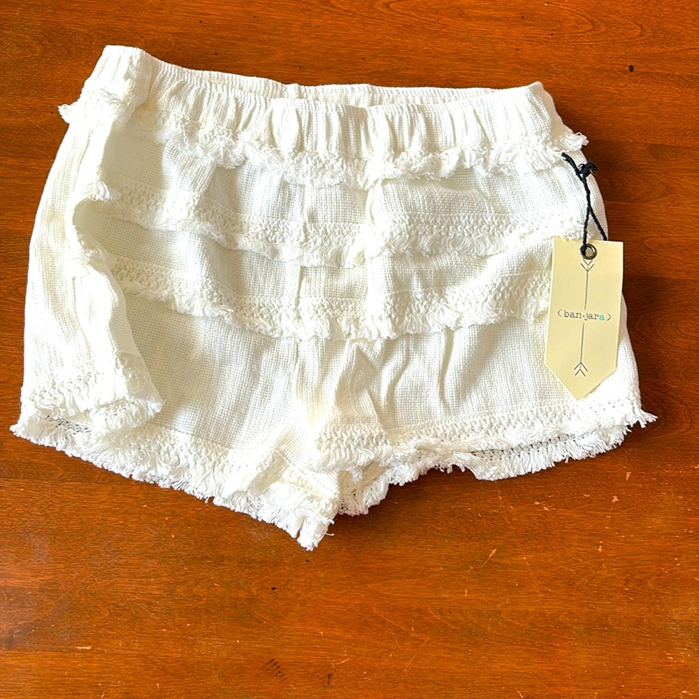White shorts